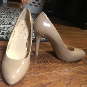 Jessica Simpson nude heels